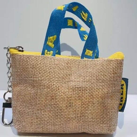 Handbags - NWT Mini Coin Purse Card Holder Bag With Keychain Bag Charm